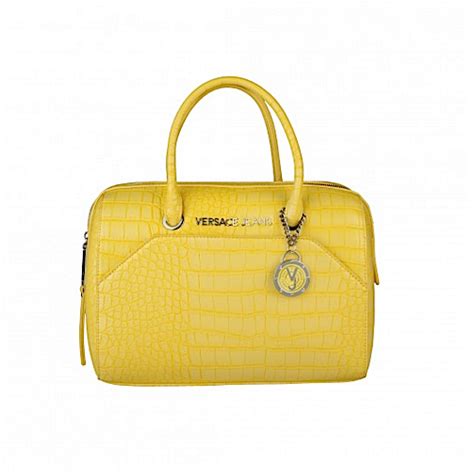 sac versace jaune|versace leather wallet.